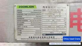 Buy Zoomlion 160E Used Crane / 4 Buy Zoomlion 160E Used Crane / 4